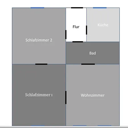 아파트 Charmantes Pfarrhaus Inmitten Der Seenplatte *